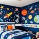 30 ideias decoração de quarto infantil tema espaço