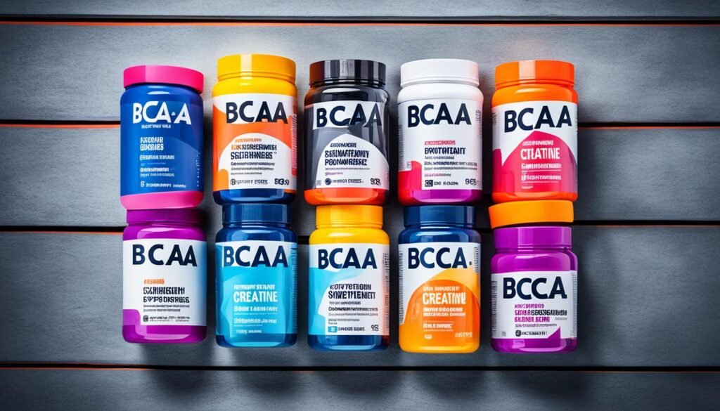 Combinação de BCAAs com outros suplementos