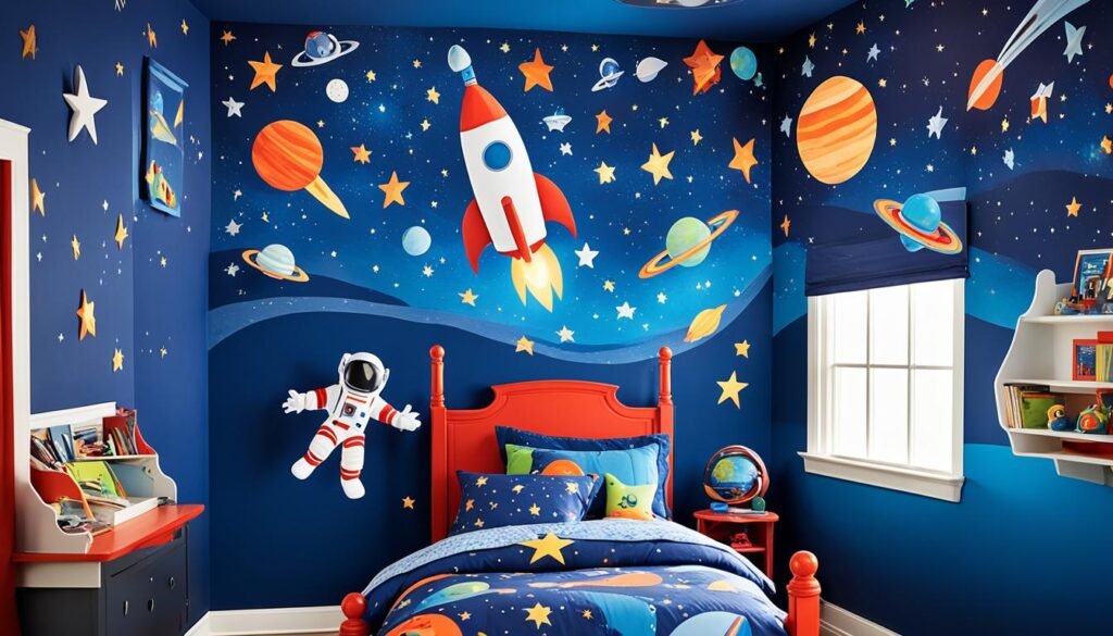 Cores na decoração de quarto infantil