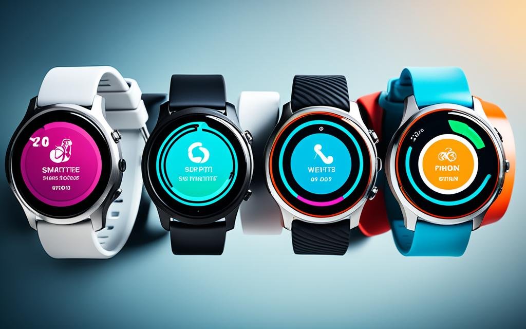 Tecnologia vestível (smartwatches, monitores de atividade)