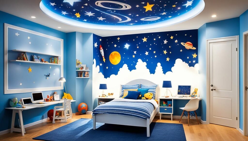 iluminação para quarto infantil