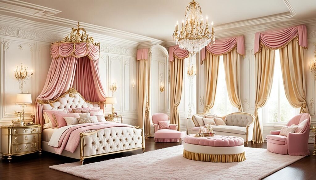 quarto de princesa luxuoso