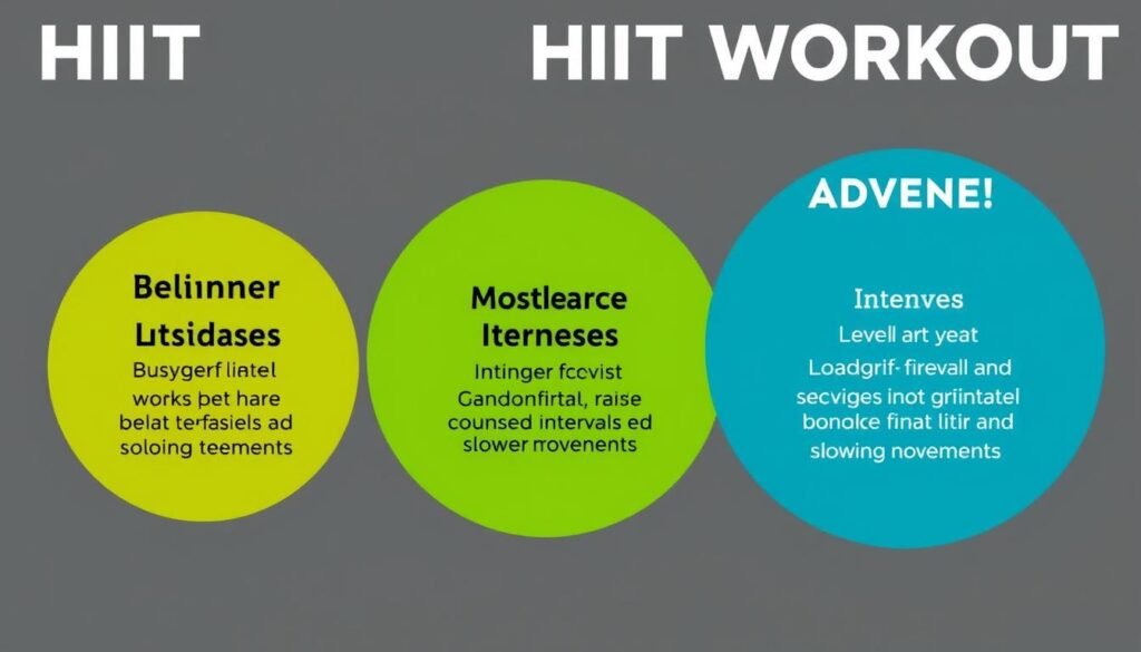 Progressão do treino HIIT