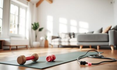 Como Criar uma Rotina de Exercícios em Casa Usando Equipamentos Mínimos