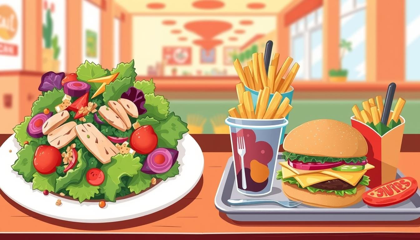 Como Fazer Escolhas Saudáveis em Restaurantes e Fast-Foods