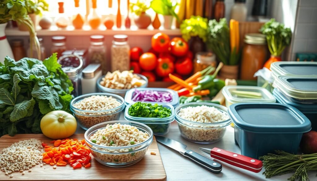 Preparação de alimentos saudáveis