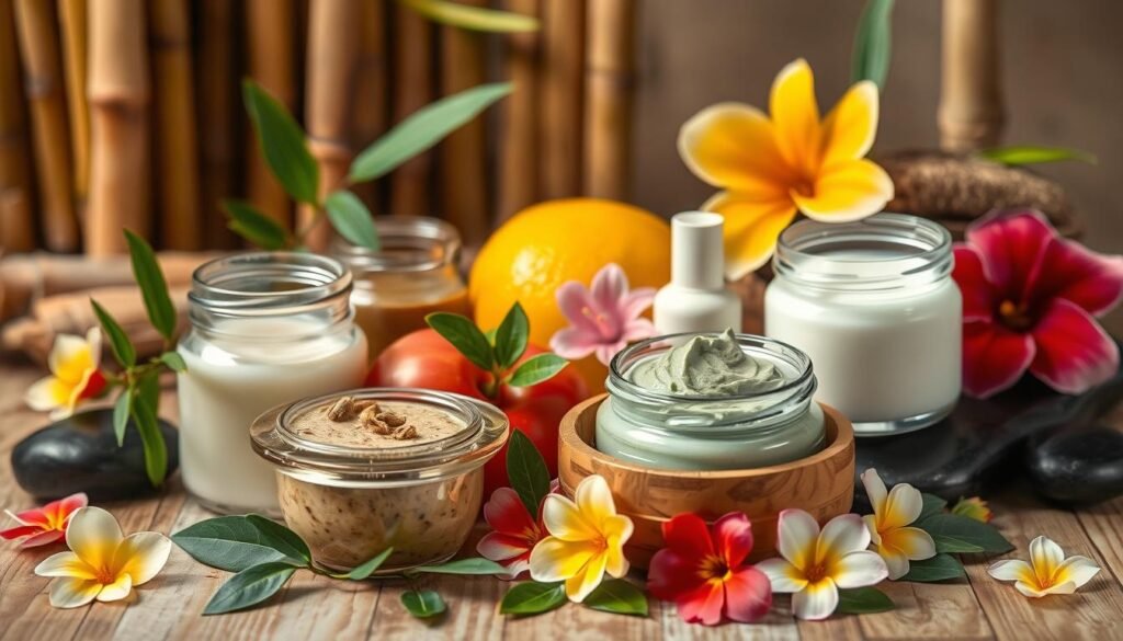 Produtos de beleza naturais