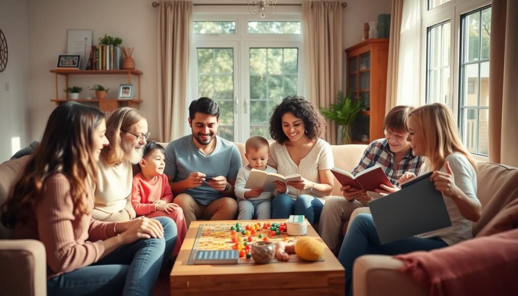 envolvimento de todos os membros da família