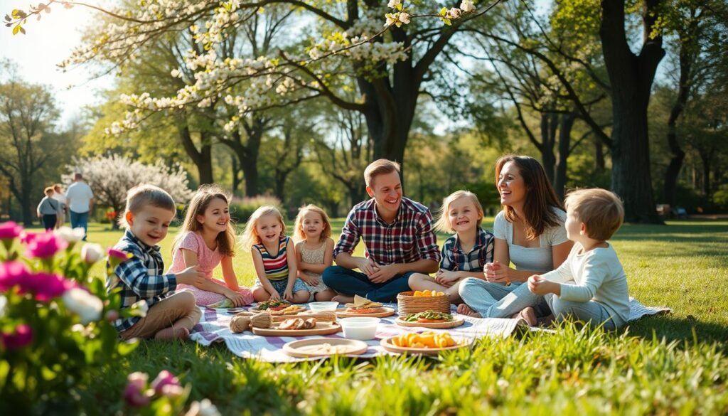 tempo de qualidade com a família