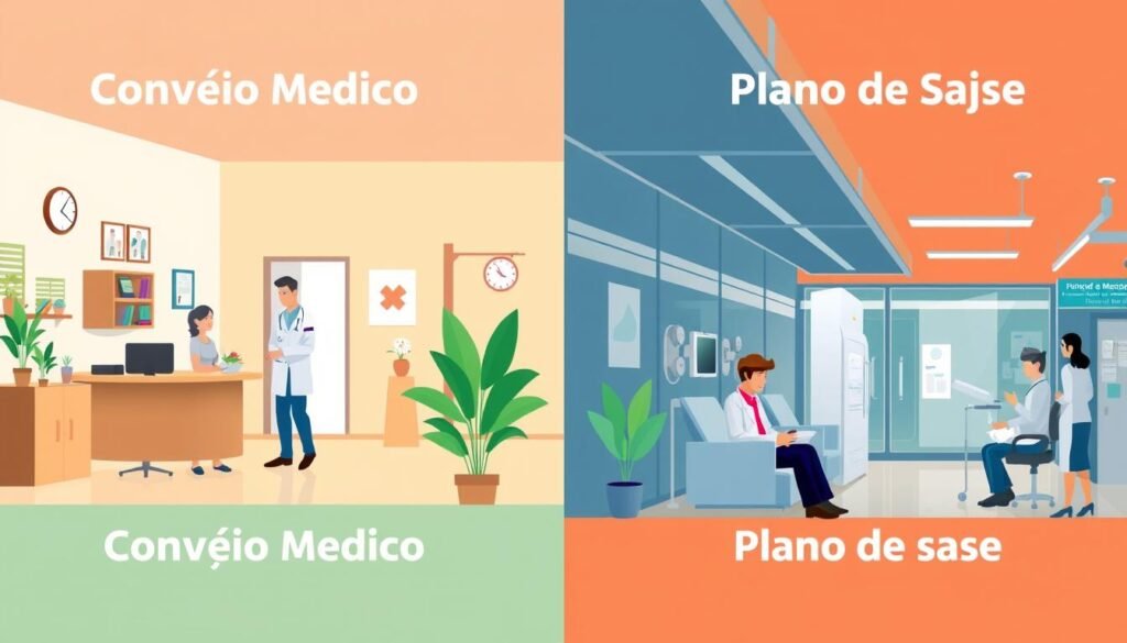 Convênio médico vs plano de saúde